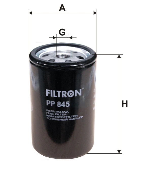 Filtr paliwa  PP 845 