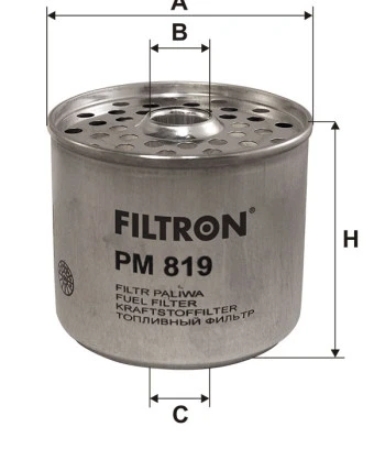 Wkład filtra paliwa PM819