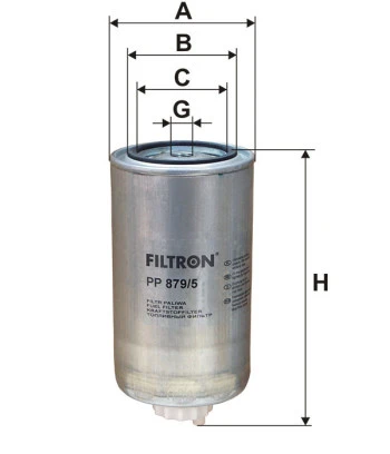 Filtr paliwa PP879/5