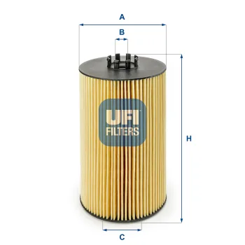 Filtr oleju UFI 25.046.00 — zdjęcie 2