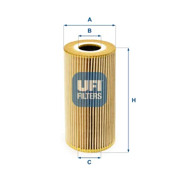 Filtr oleju UFI 25.095.00 — zdjęcie 2