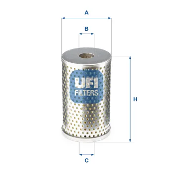 Filtr oleju UFI 25.402.01 — zdjęcie 2