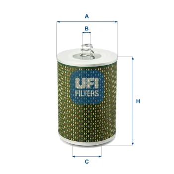 Filtr oleju UFI 25.505.00 — zdjęcie 2