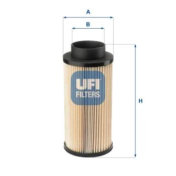 Filtr paliwa UFI 26.010.00 — zdjęcie 2