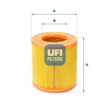 Filtr powietrza UFI 27.676.00 — zdjęcie 2