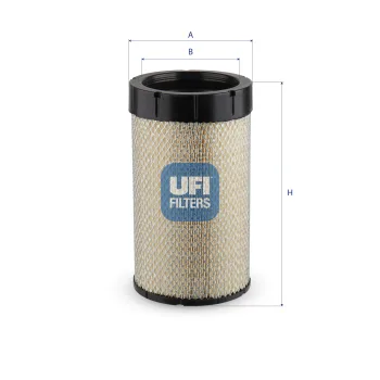 Filtr powietrza UFI 27.B67.00 — zdjęcie 2