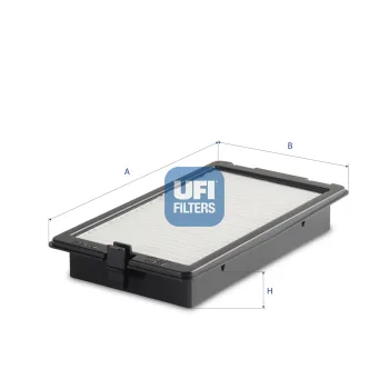 Filtr kabinowy UFI 53.629.00 — zdjęcie 2