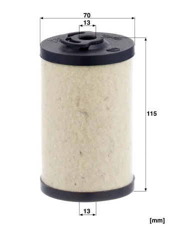 Filtr paliwa Mann Filter BFU700X — zdjęcie 2