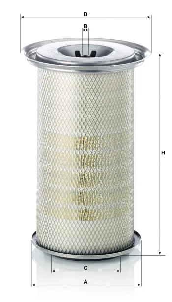 Filtr powietrza Mann Filter C 24 037 — zdjęcie 2
