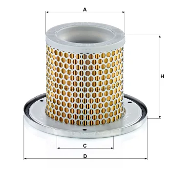 Filtr powietrza Mann Filter C1342KIT — zdjęcie 2