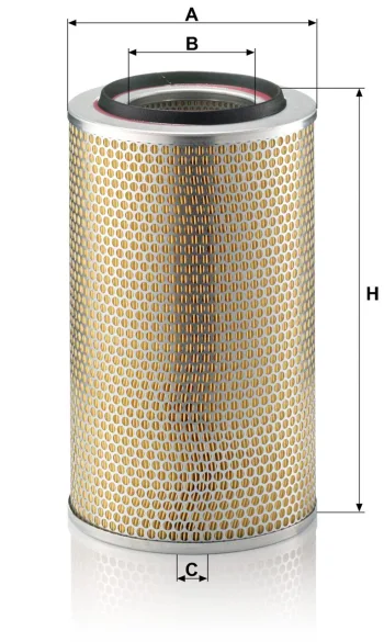 Filtr powietrza Mann Filter C23440/3 — zdjęcie 2