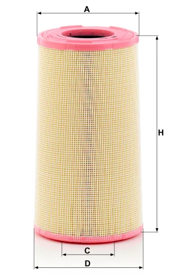 Filtr powietrza Mann Filter C26024KIT — zdjęcie 2