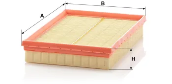 Filtr powietrza Mann Filter C2667/1 — zdjęcie 2