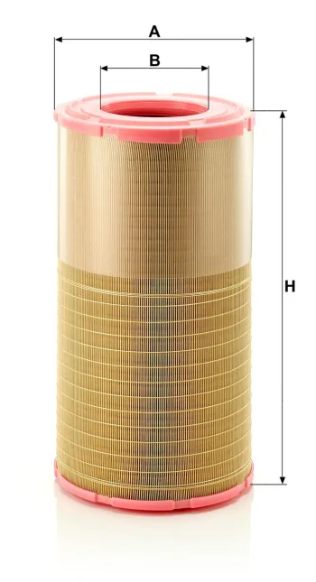 Filtr powietrza Mann Filter C291420/2 — zdjęcie 2