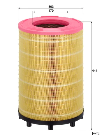 Filtr powietrza Mann Filter C31014 — zdjęcie 2