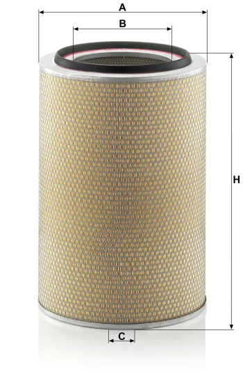Filtr powietrza Mann Filter C331840 — zdjęcie 2