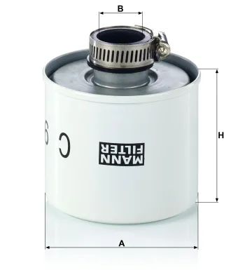 Filtr powietrza Mann Filter C9004 — zdjęcie 2