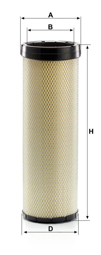Filtr powietrza Mann Filter CF1720 — zdjęcie 2