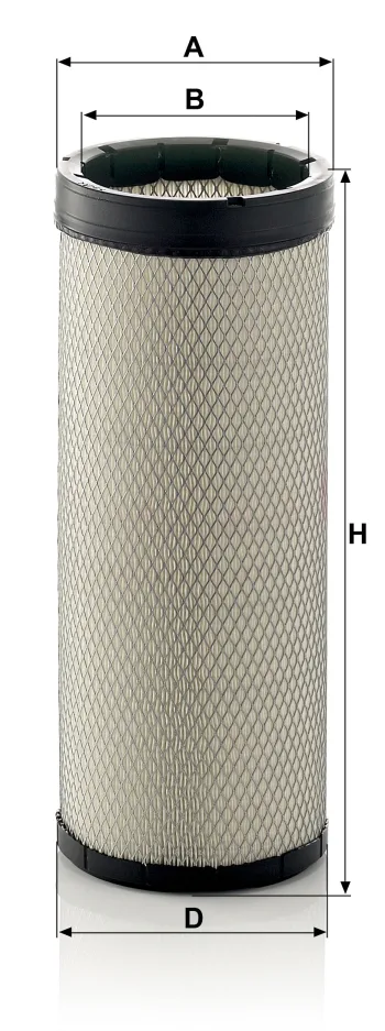 Filtr powietrza Mann Filter CF1800 — zdjęcie 2