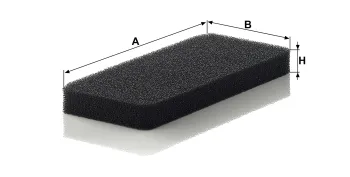 Filtr kabinowy Mann Filter CU2101 — zdjęcie 2