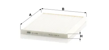 Filtr kabinowy Mann Filter CU2138 — zdjęcie 2