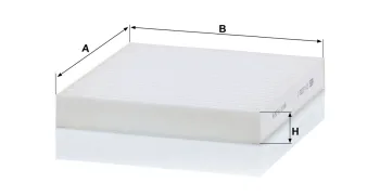 Filtr kabinowy Mann Filter CU2232/1 — zdjęcie 3