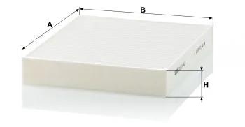 Filtr kabinowy Mann Filter CU2442 — zdjęcie 2