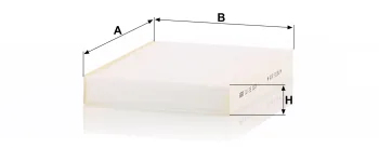 Filtr kabinowy Mann Filter CU25003 — zdjęcie 2