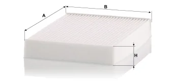Filtr kabinowy Mann Filter CU25012 — zdjęcie 2