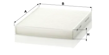 Filtr kabinowy Mann Filter CU2533-2 — zdjęcie 2