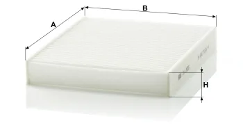 Filtr kabinowy Mann Filter CU2559 — zdjęcie 2