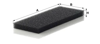 Filtr kabinowy Mann Filter CU3001 — zdjęcie 2