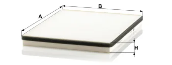 Filtr kabinowy Mann Filter CU3132 — zdjęcie 2