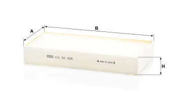 Filtr kabinowy Mann Filter CU32005 — zdjęcie 2