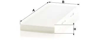 Filtr kabinowy Mann Filter CU3955 — zdjęcie 2