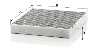 Filtr kabinowy Mann Filter CUK2141 — zdjęcie 2