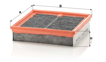 Filtr kabinowy Mann Filter CUK2184 — zdjęcie 2
