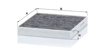 Filtr kabinowy Mann Filter CUK2232/1 — zdjęcie 2