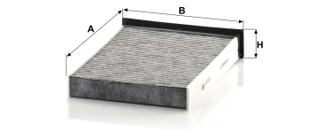 Filtr kabinowy Mann Filter CUK2316 — zdjęcie 2