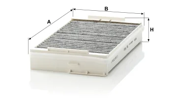 Filtr kabinowy Mann Filter CUK2534 — zdjęcie 2
