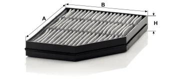 Filtr kabinowy Mann Filter CUK32001 — zdjęcie 2