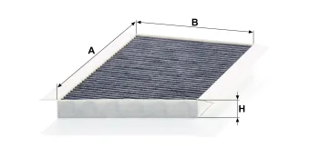 Filtr kabinowy Mann Filter CUK3461 — zdjęcie 2