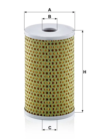 Filtr oleju Mann Filter H932/2t — zdjęcie 3