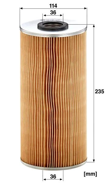 Filtr hydrauliczny Mann Filter H12105x — zdjęcie 2