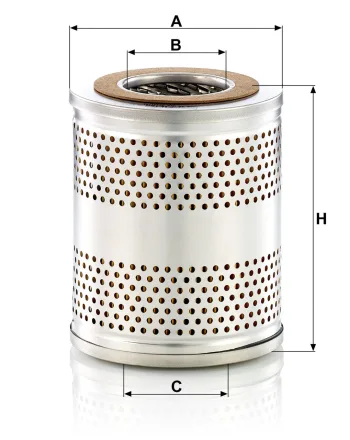 Filtr hydrauliczny Mann Filter H1263/1x — zdjęcie 2