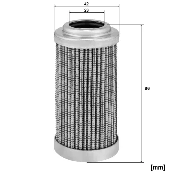 Filtr hydrauliczny Mann Filter HD5007 — zdjęcie 2