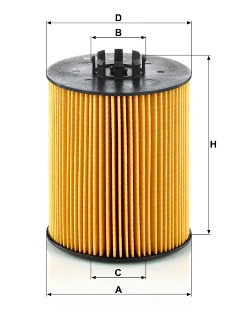 Filtr oleju Mann Filter HU12015x — zdjęcie 2