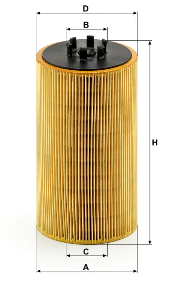 Filtr oleju Mann Filter HU13125x — zdjęcie 2
