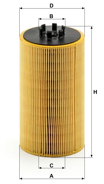 Filtr oleju Mann Filter HU1390x — zdjęcie 2