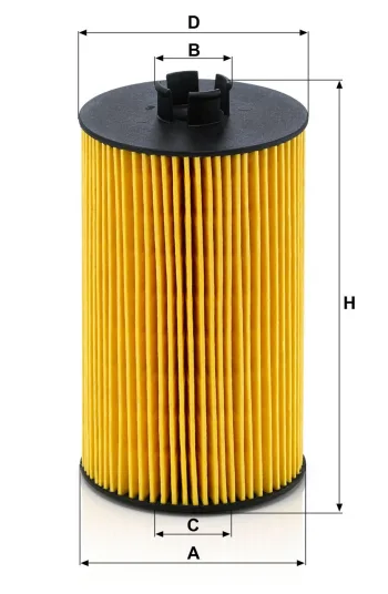 Filtr oleju Mann Filter HU931/7x — zdjęcie 2
